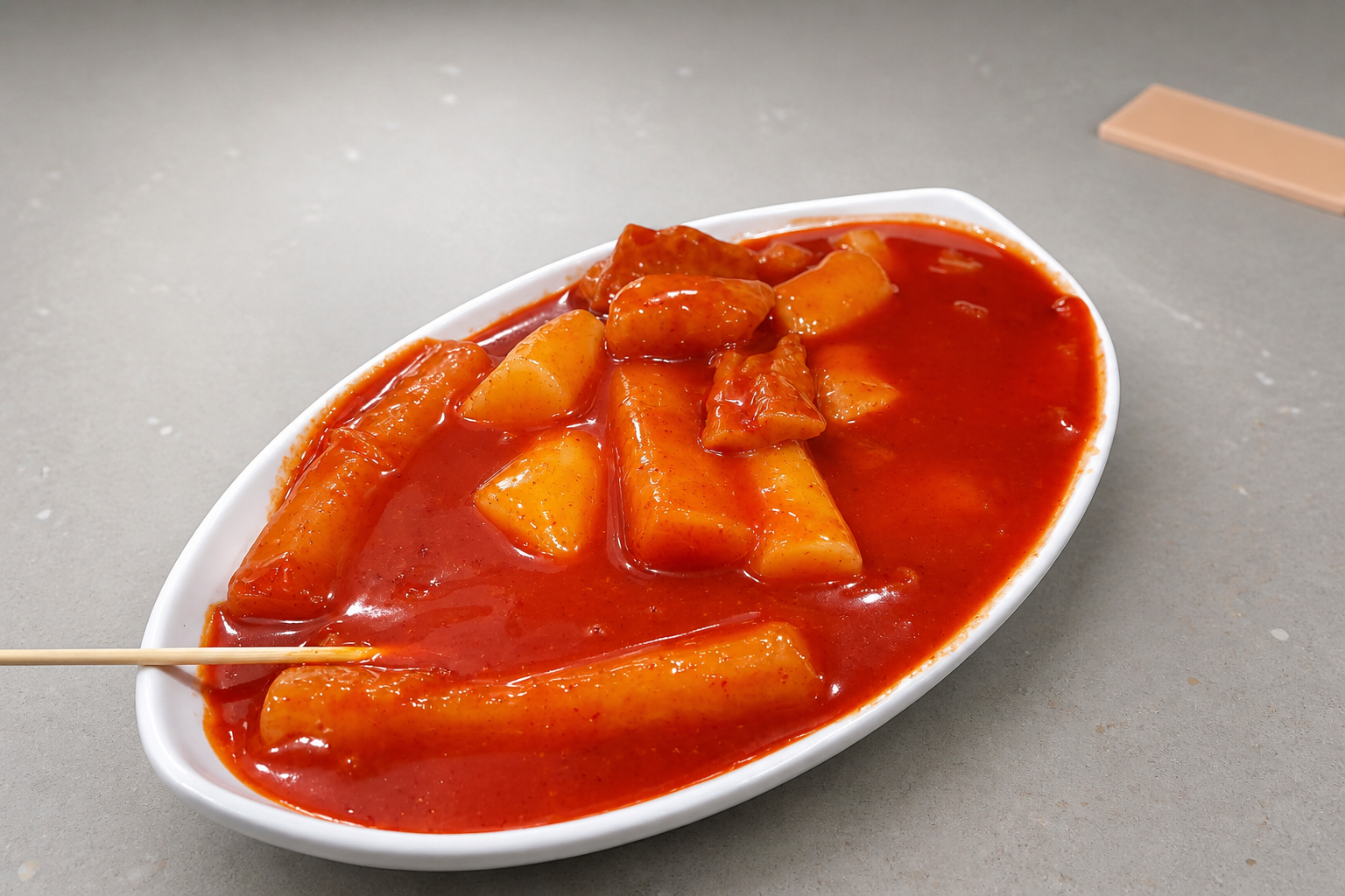 떡볶이 매장·키오스크 완성 사진