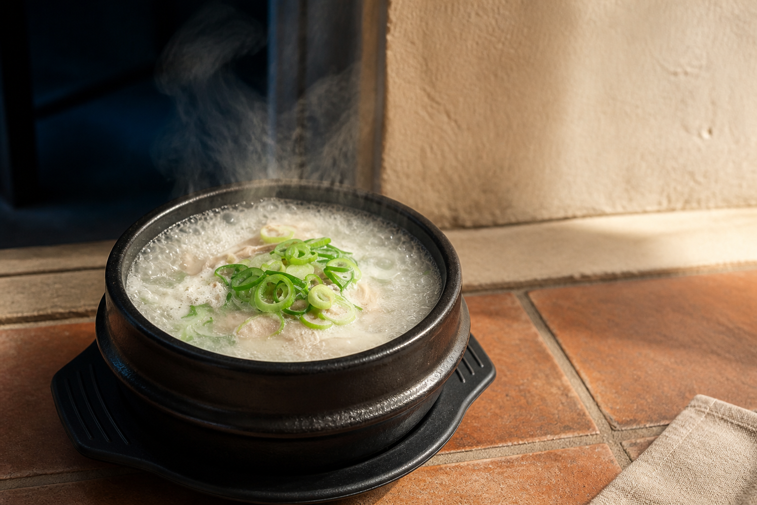 한방 삼계탕 플레이스 완성 사진