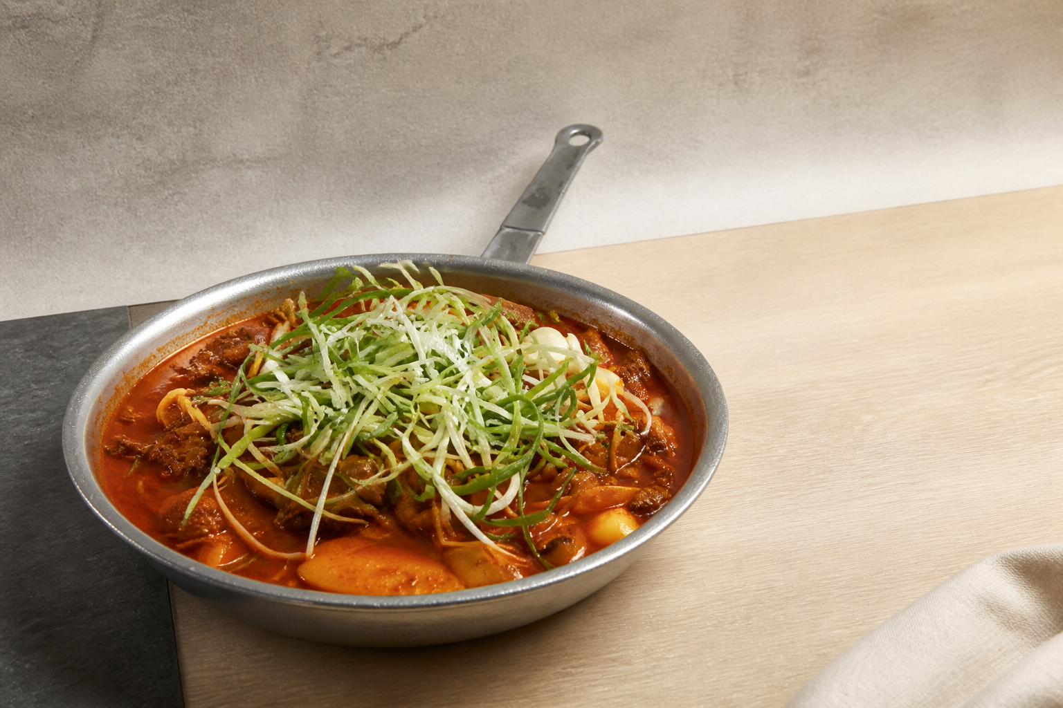 매운갈비찜 매장·키오스크 완성 사진