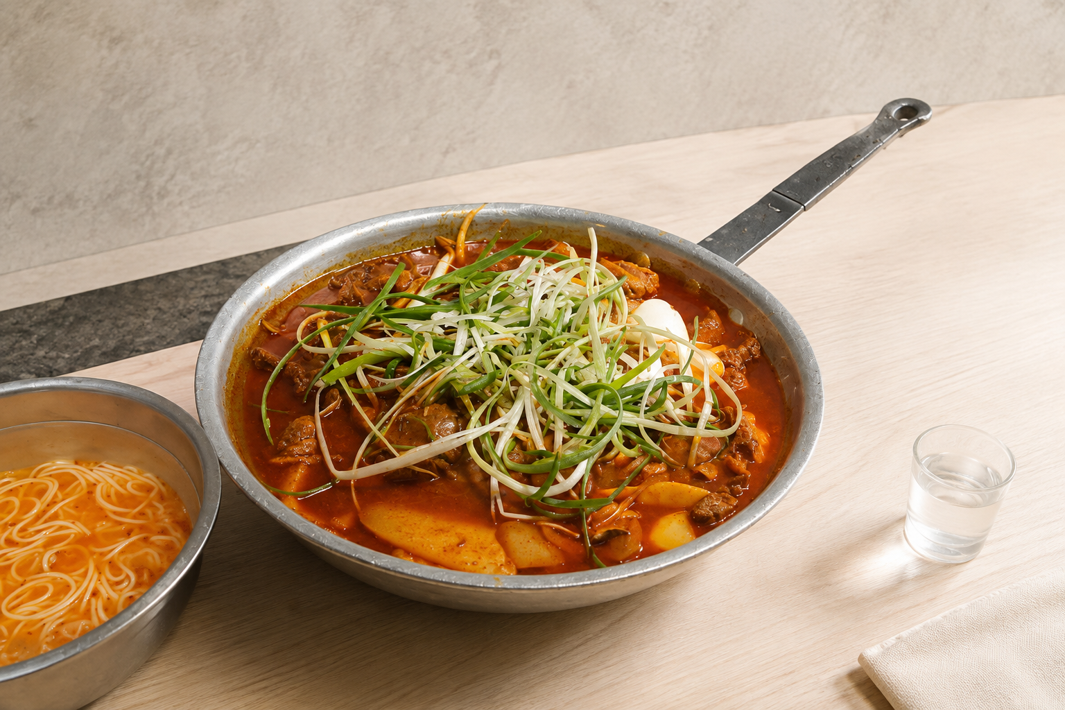 매운갈비찜 매장·키오스크 완성 사진