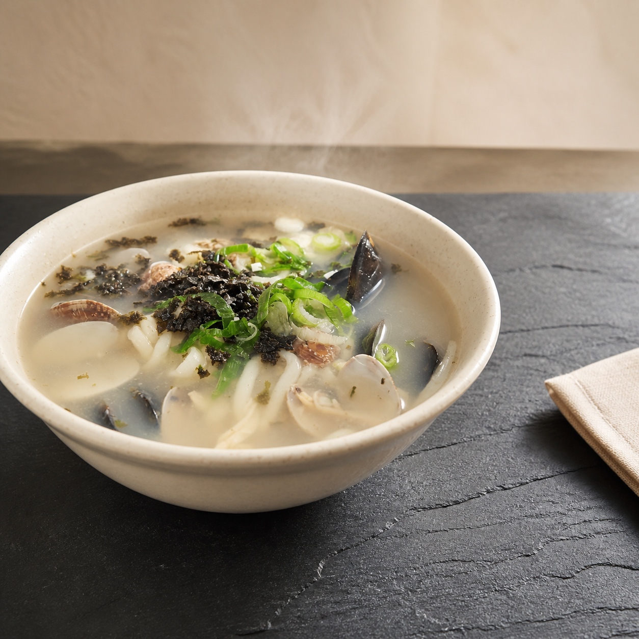 해물칼국수 플레이스 완성 사진