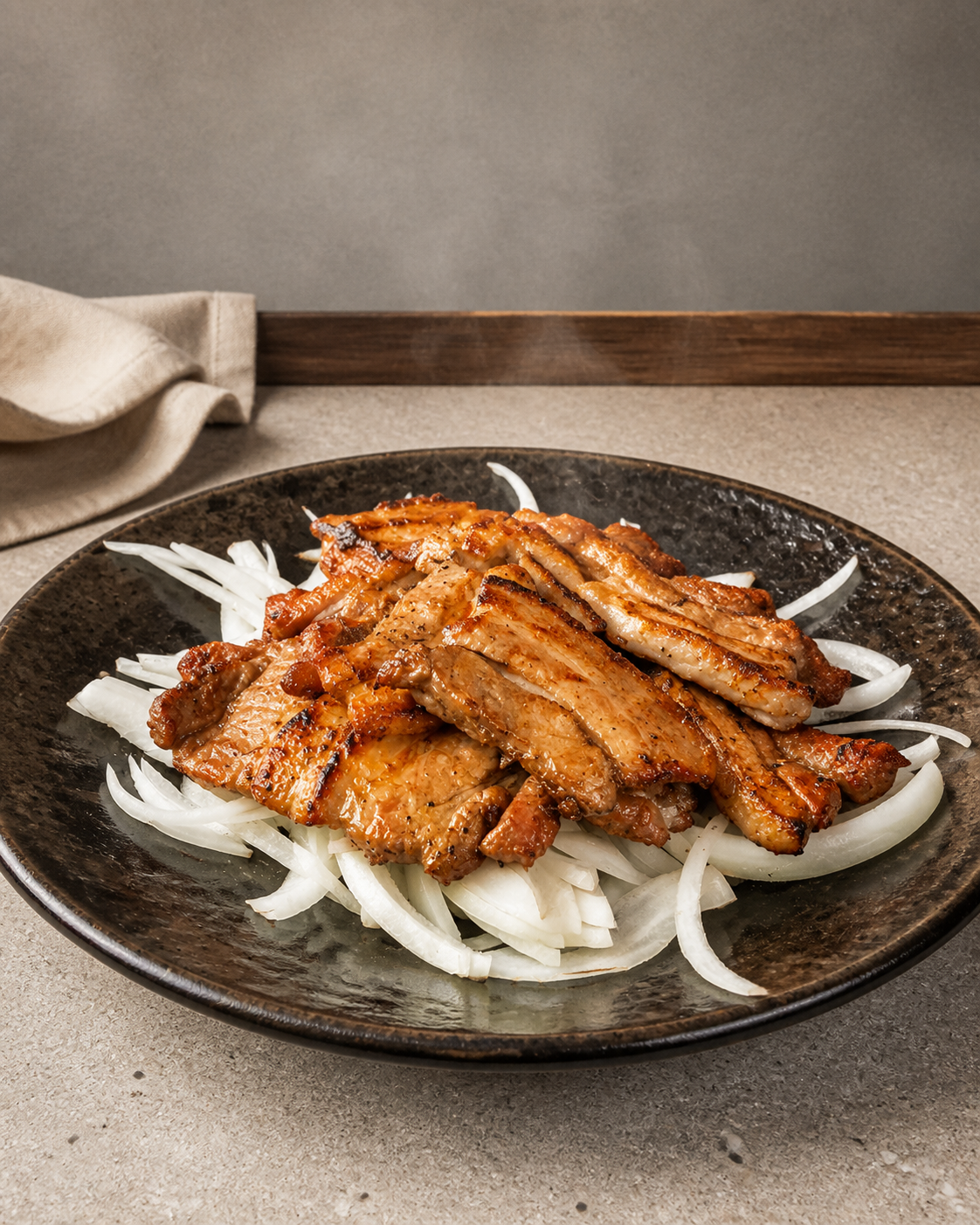 참숯 돼지석갈비 매장·키오스크 완성 사진