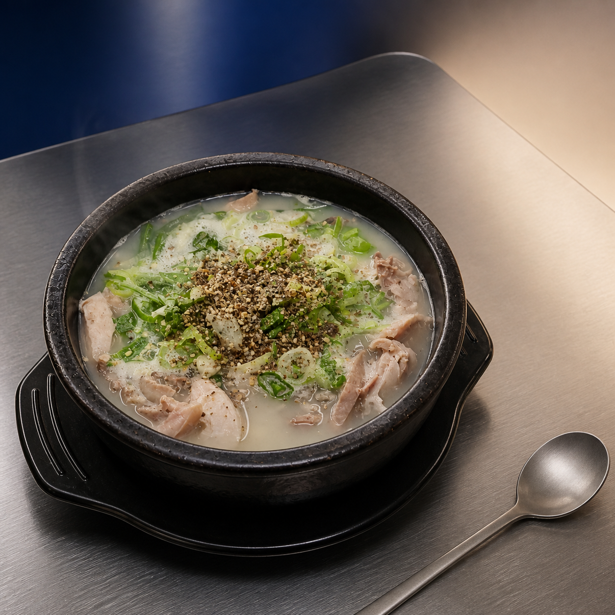 순대국 매장·키오스크 완성 사진