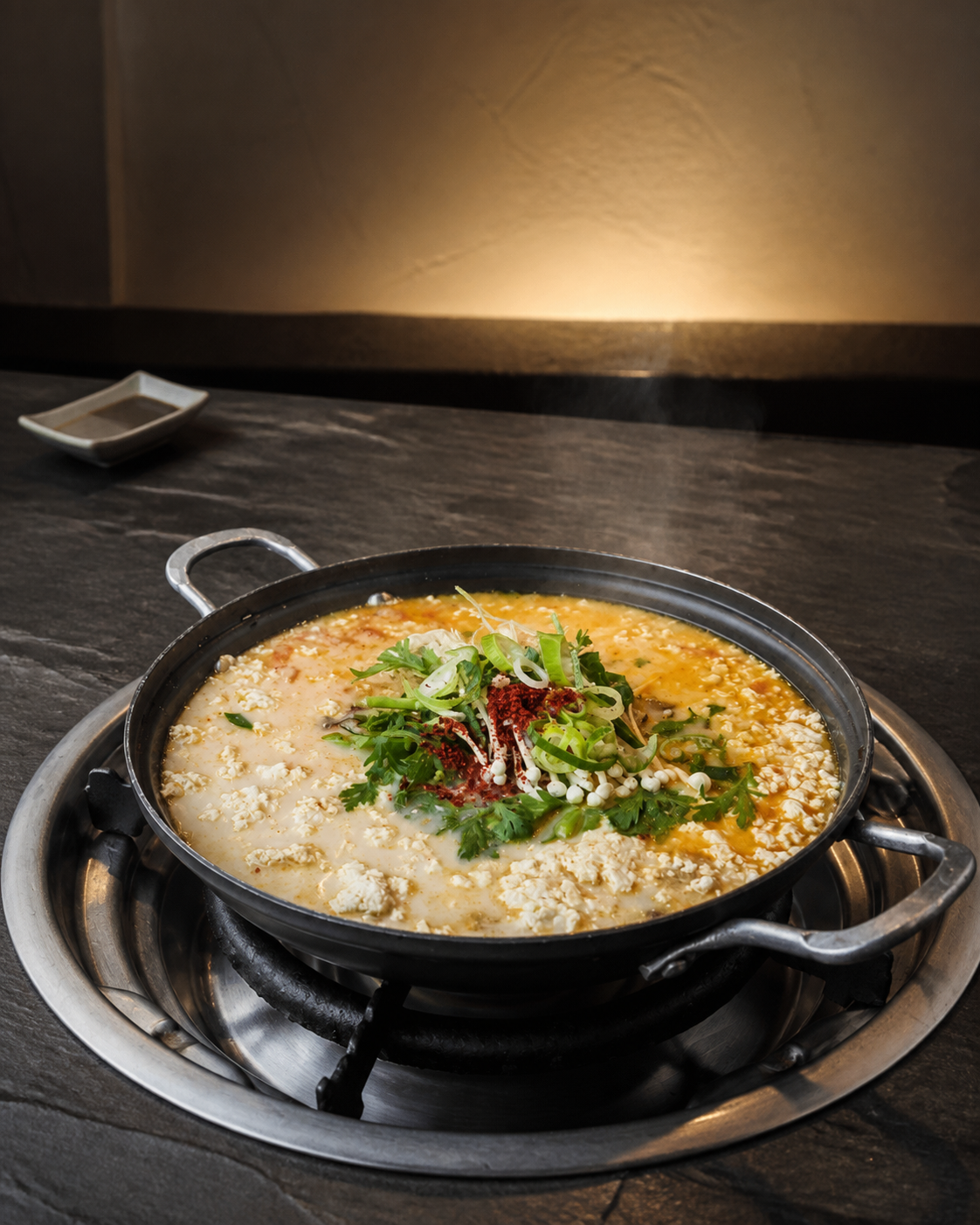 얼큰순두부전골 플레이스 완성 사진
