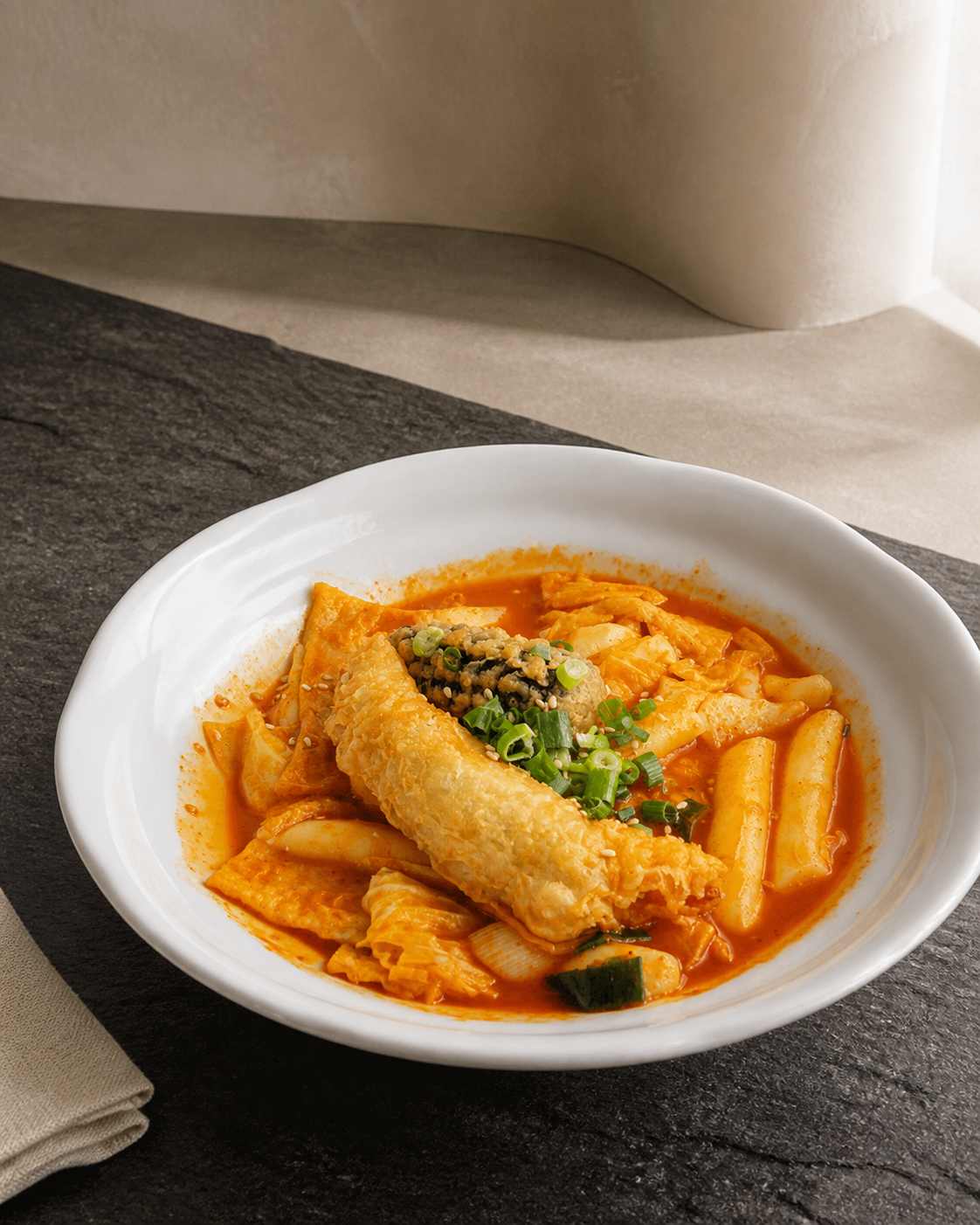 튀김 떡볶이 플레이스 완성 사진