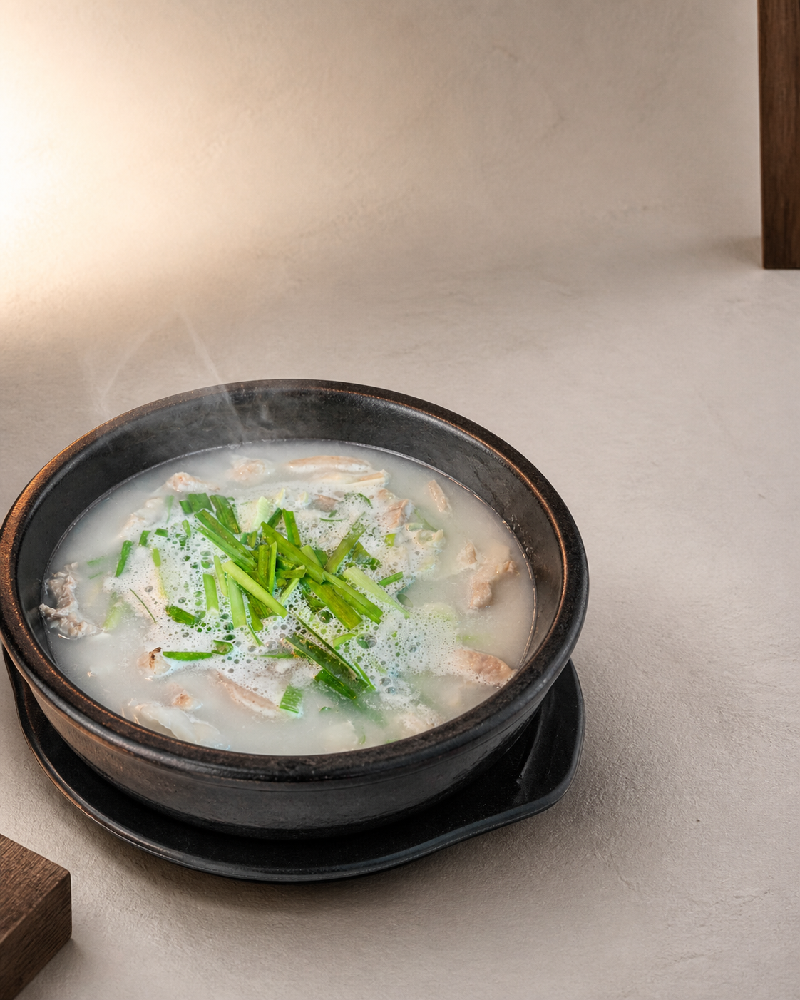 돼지국밥 매장·키오스크 완성 사진