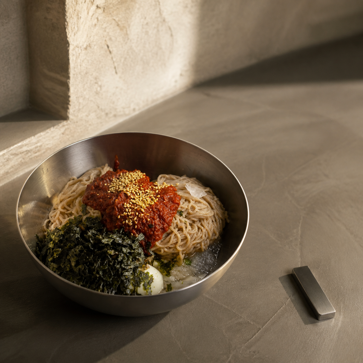 비빔막국수 플레이스 완성 사진