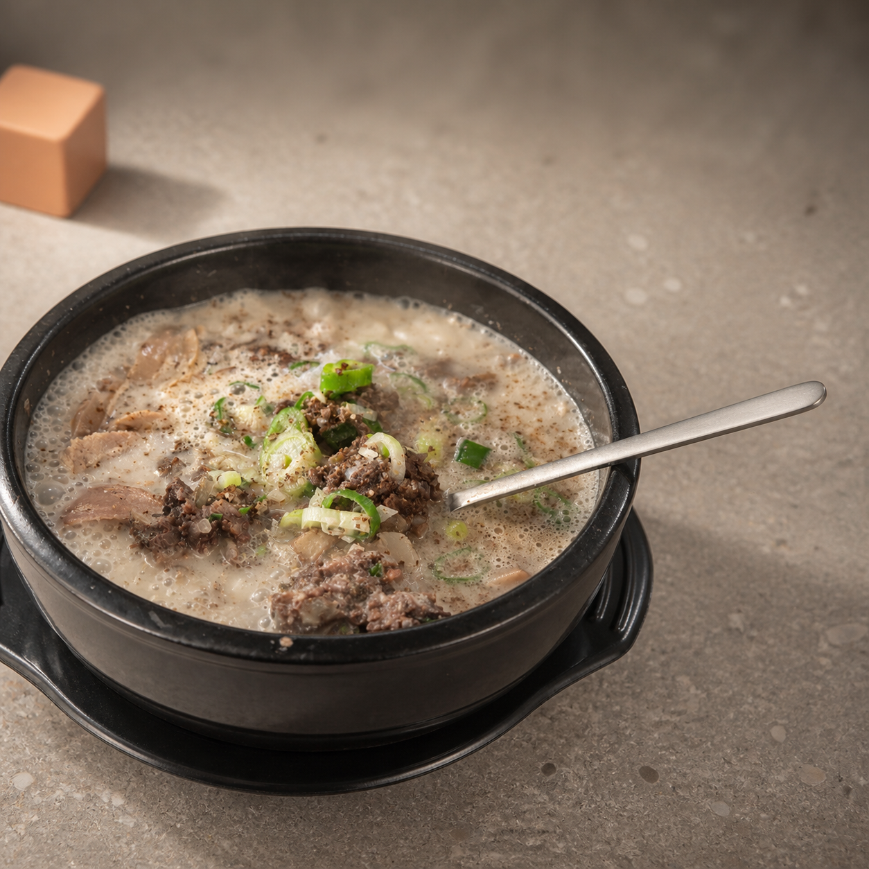 순대국 매장·키오스크 완성 사진