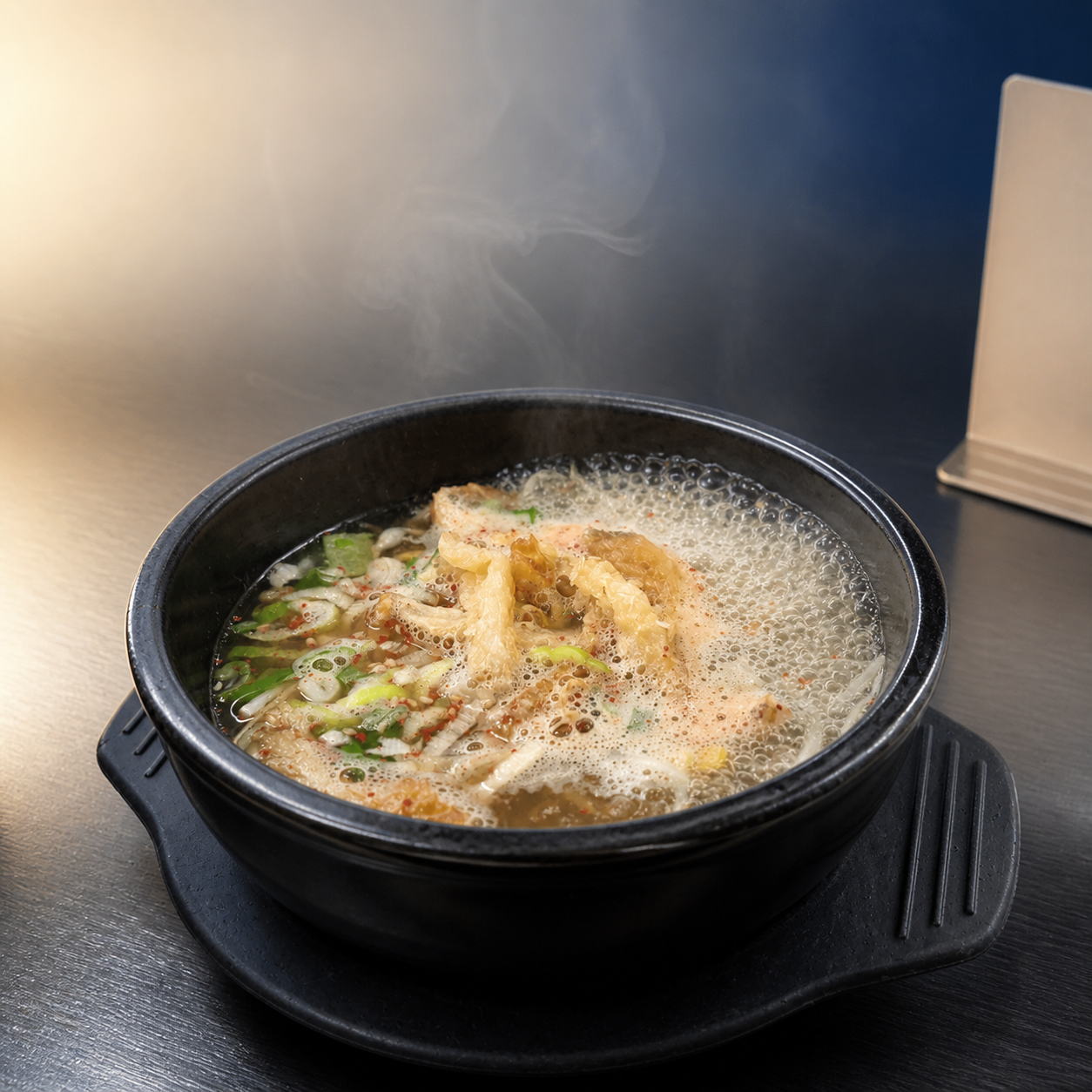 황태해장국 매장·키오스크 완성 사진