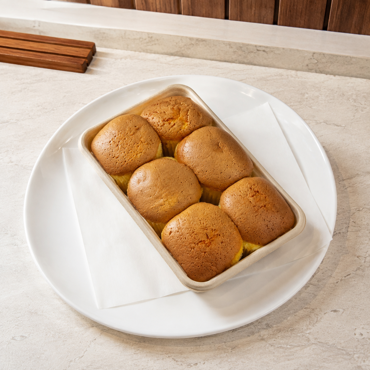 미니 카스텔라빵 배달앱 완성 사진