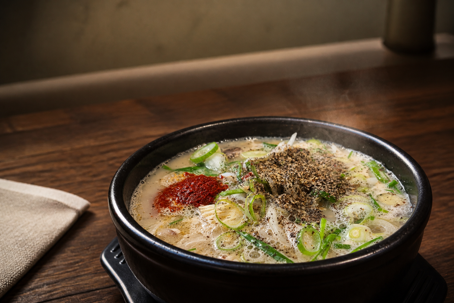 순대국 플레이스 완성 사진
