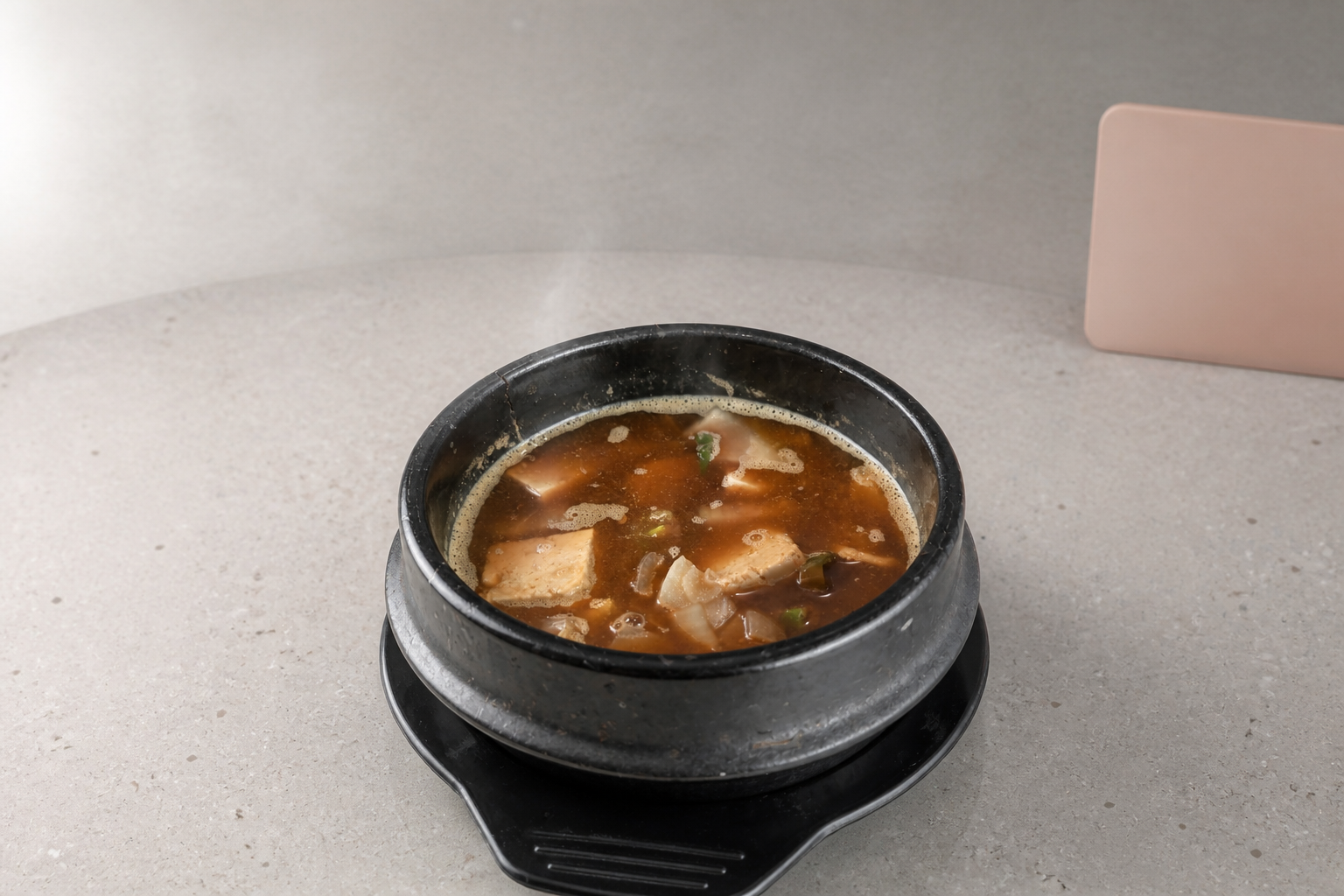된장찌개 매장·키오스크 완성 사진