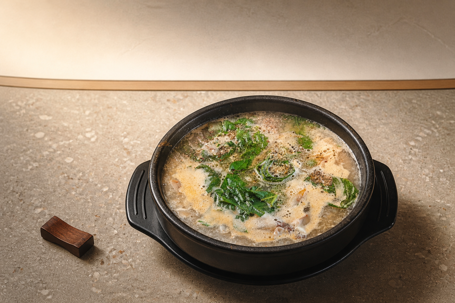 우사골순대국 매장·키오스크 완성 사진