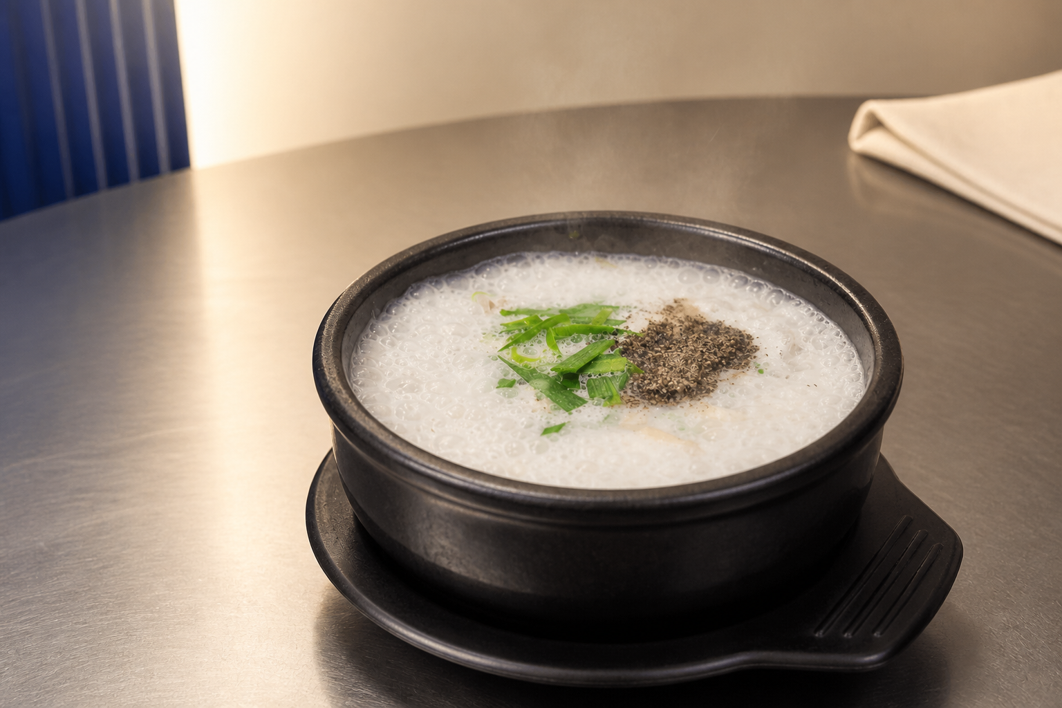 순대국 매장·키오스크 완성 사진