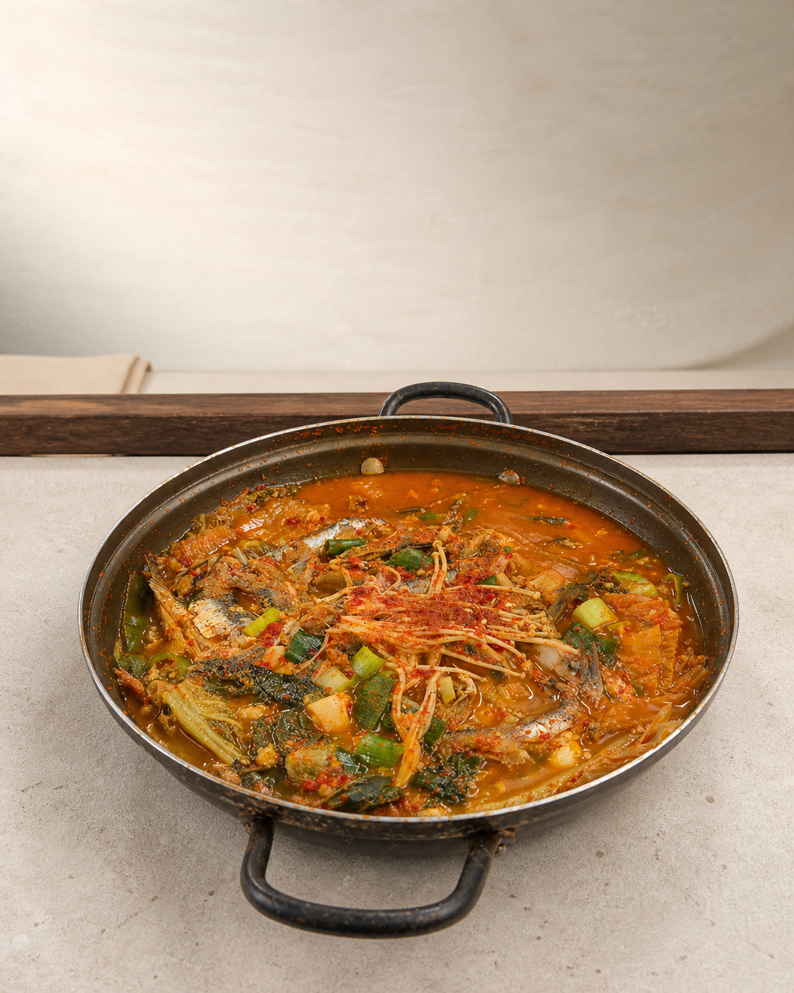 멸치쌈밥 매장·키오스크 완성 사진