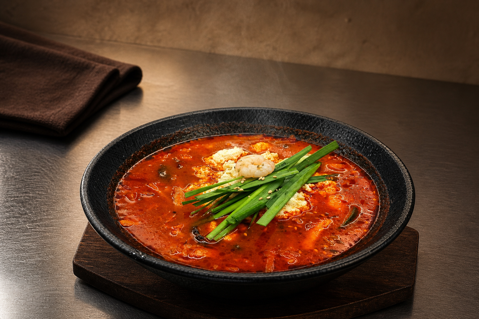 수제짬뽕순두부 매장·키오스크 완성 사진