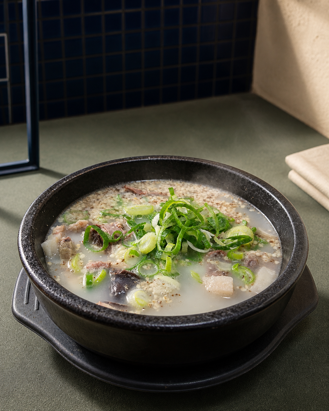 토종순대국 플레이스 완성 사진