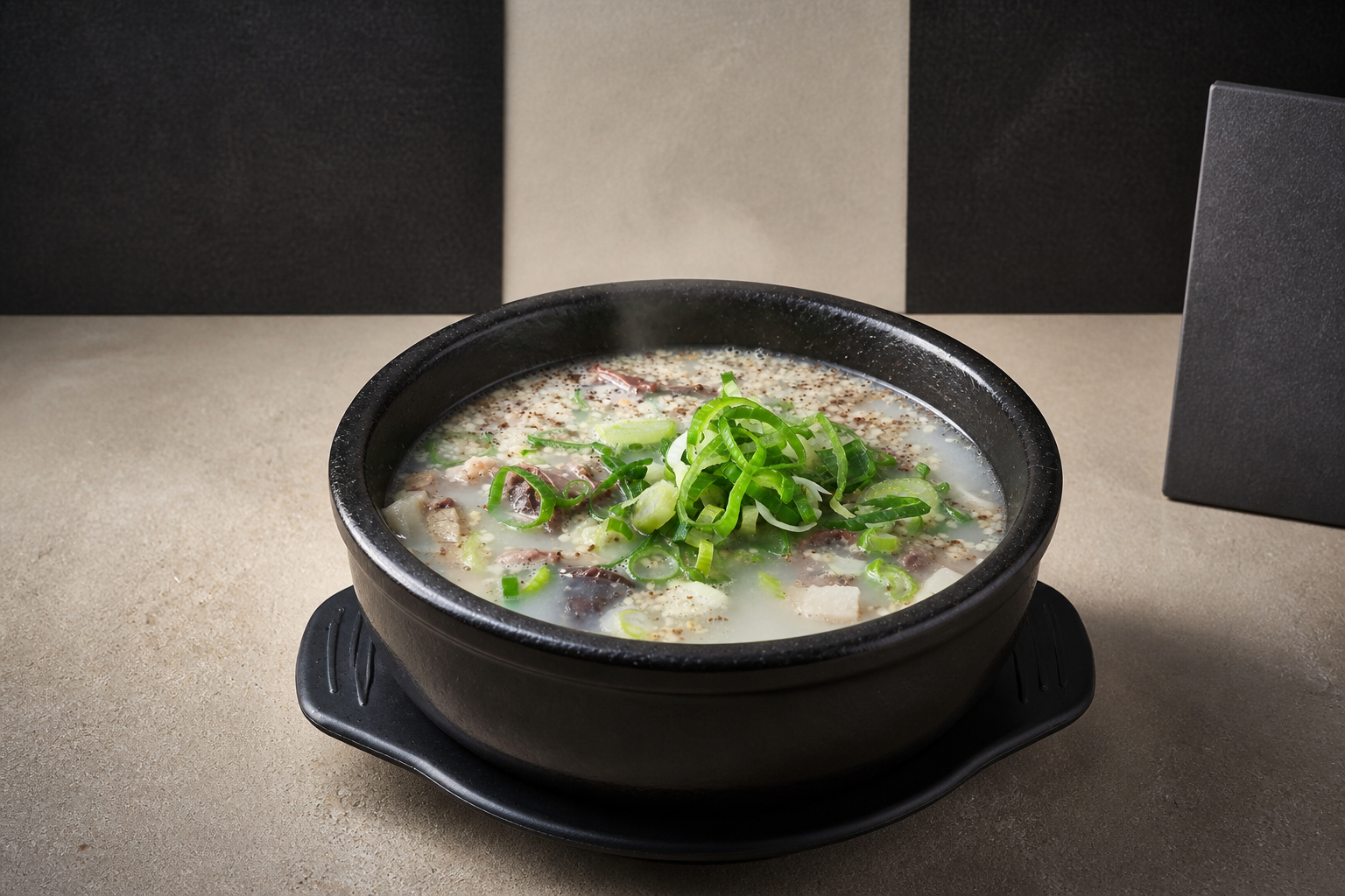 토종순대국 매장·키오스크 완성 사진