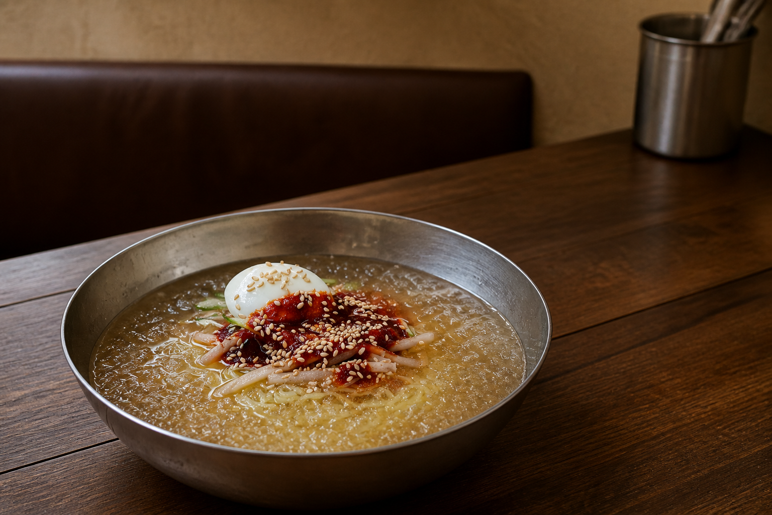 물밀면 플레이스 완성 사진