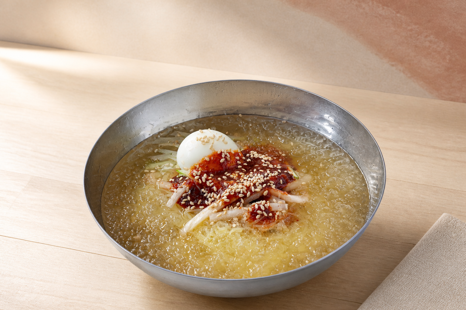 물밀면 매장·키오스크 완성 사진