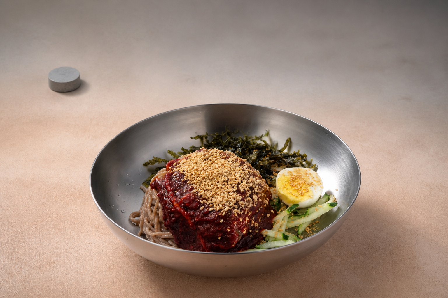 비빔막국수 매장·키오스크 완성 사진