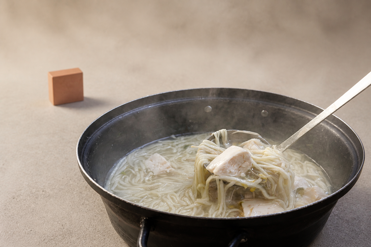 복칼국수 매장·키오스크 완성 사진