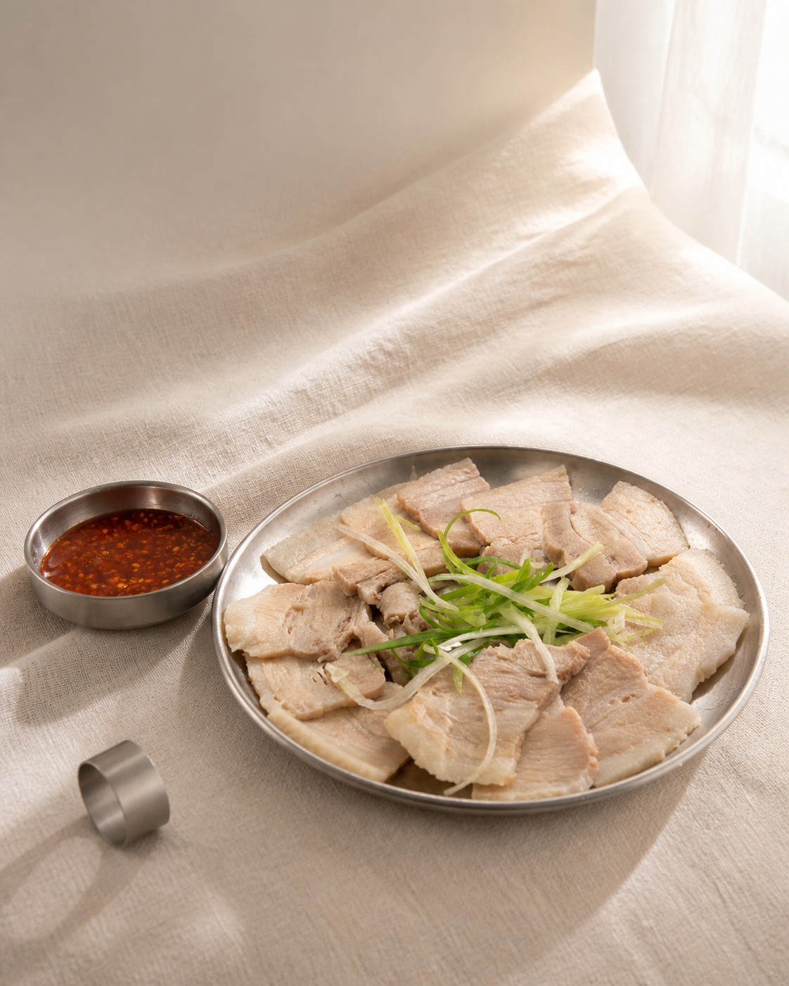 미니 돔베고기 플레이스 완성 사진