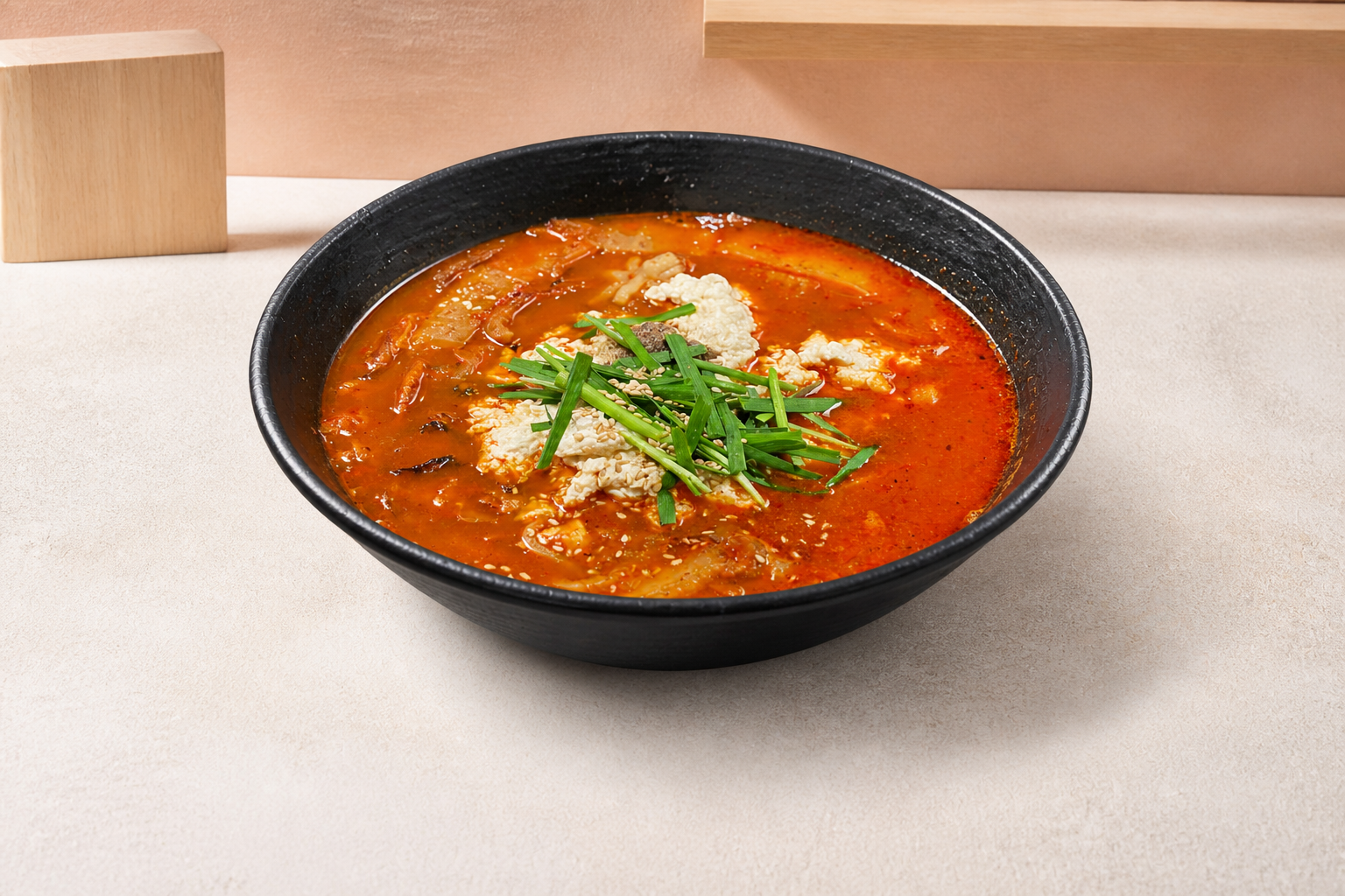 초당짬뽕순두부칼국수 매장·키오스크 완성 사진