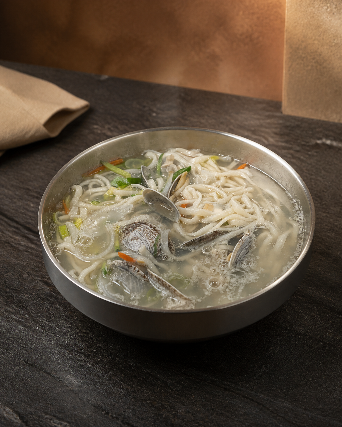바지락칼국수 플레이스 완성 사진