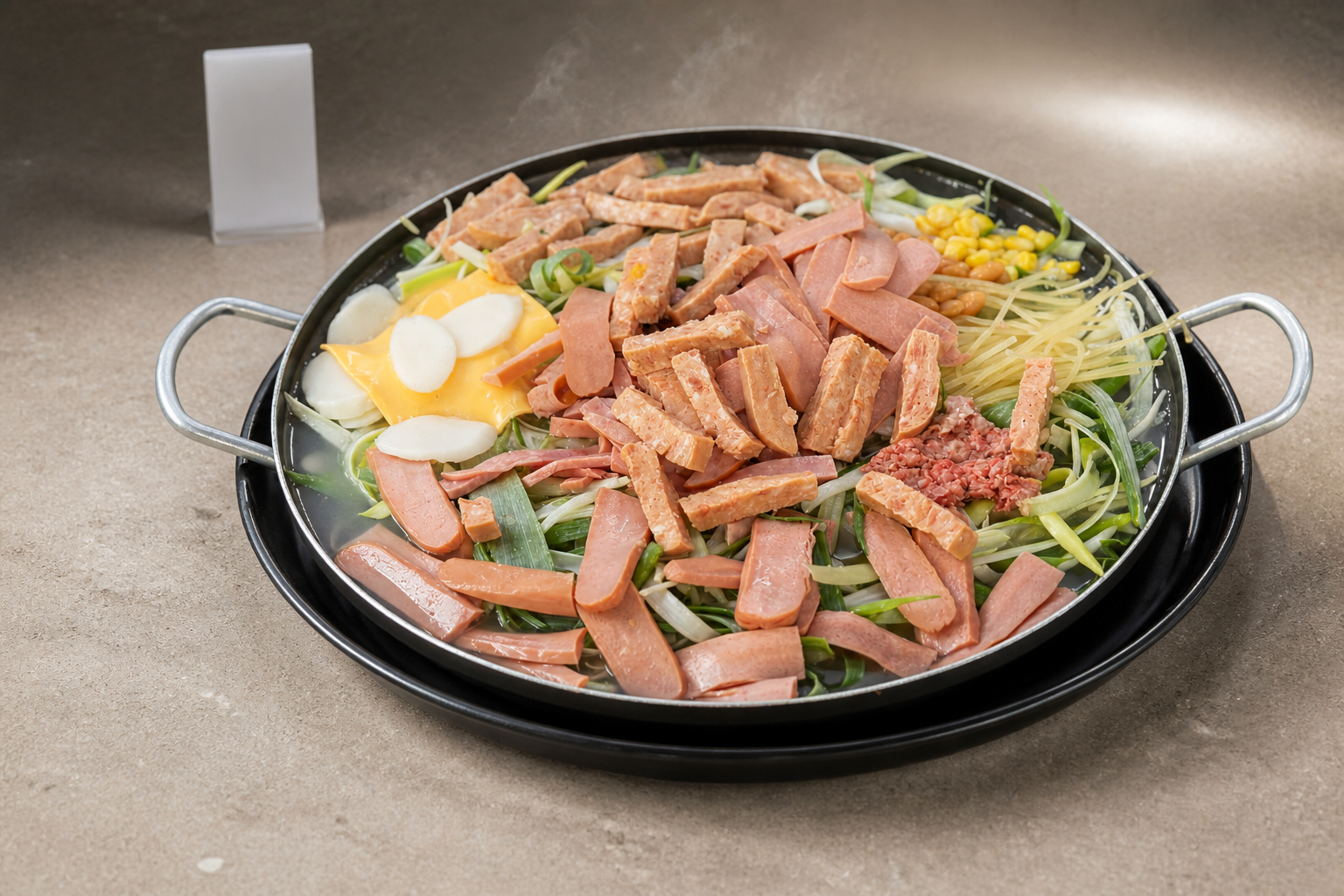 부대찌개 매장·키오스크 완성 사진