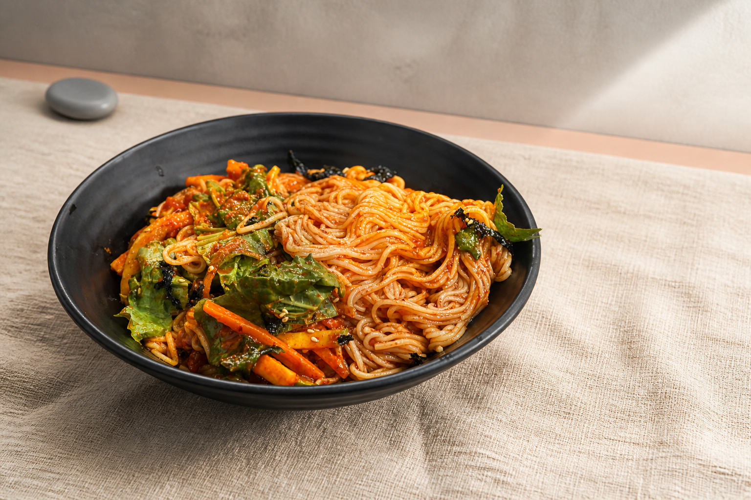 비빔국수 플레이스 완성 사진