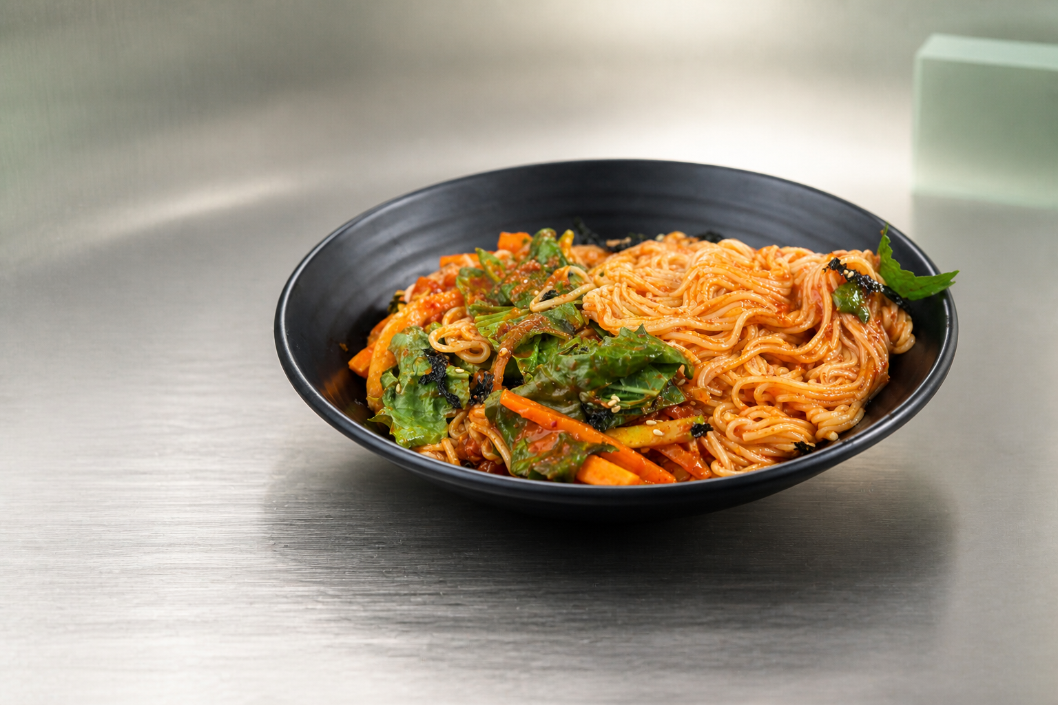 비빔국수 매장·키오스크 완성 사진