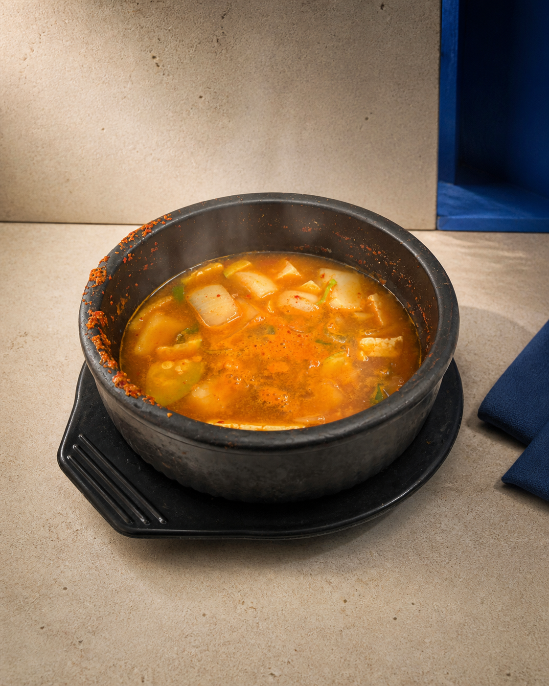 된장찌개 매장·키오스크 완성 사진