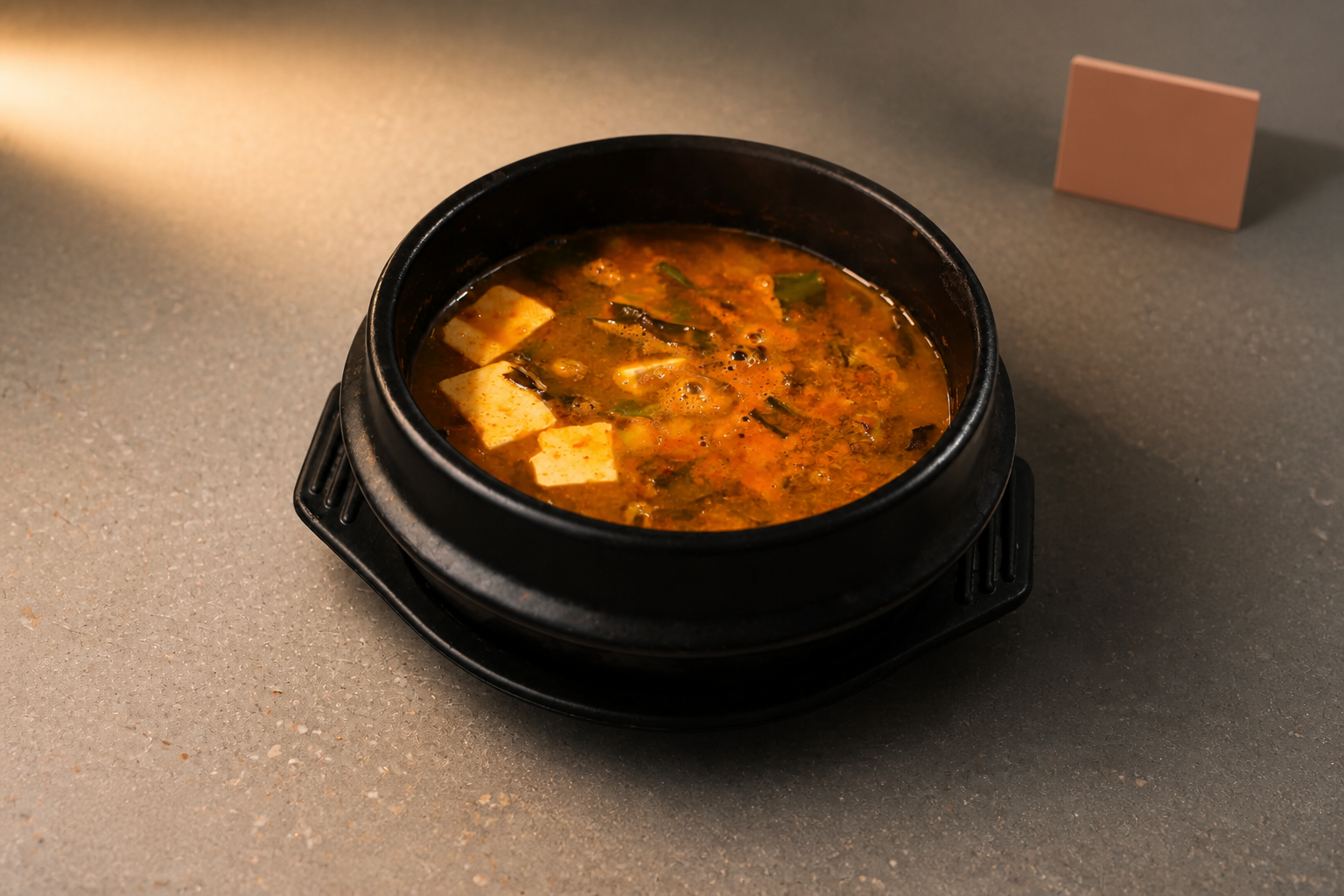 된장찌개 매장·키오스크 완성 사진