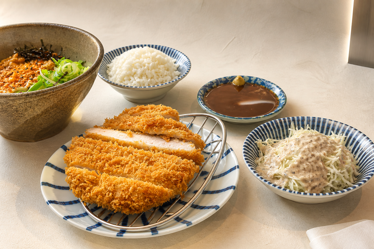 돈카츠 플레이스 완성 사진