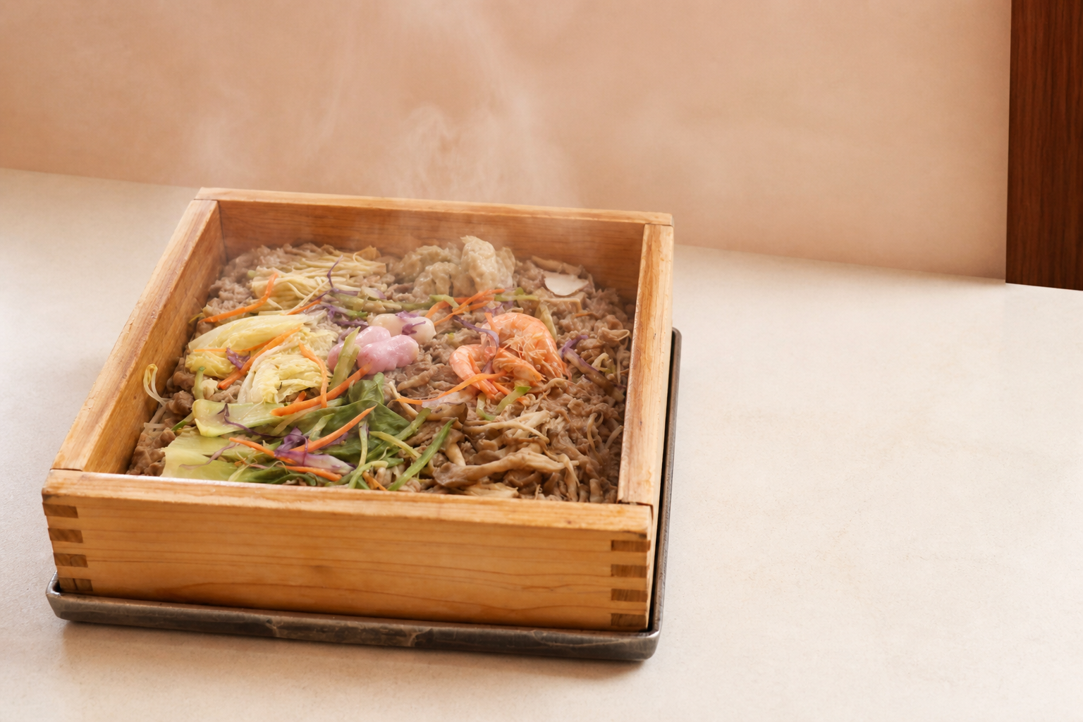 소고기 편백찜 매장·키오스크 완성 사진