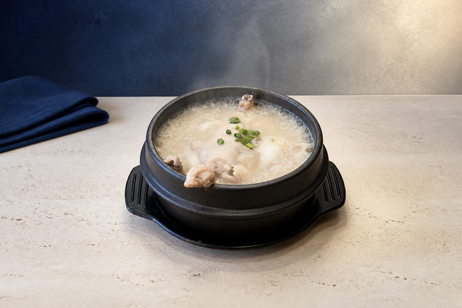 삼계탕 매장·키오스크 완성 사진