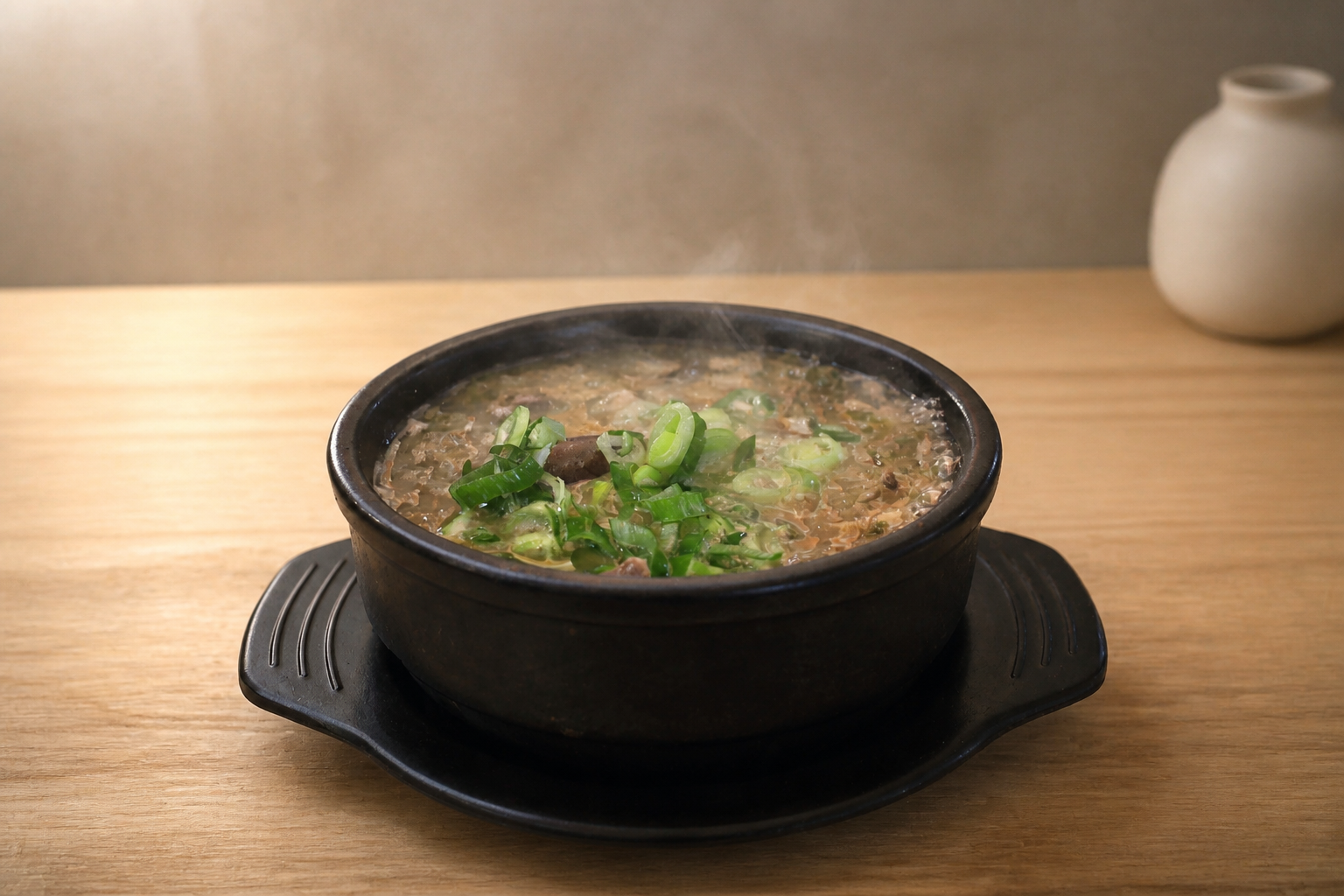 순대국밥 매장·키오스크 완성 사진