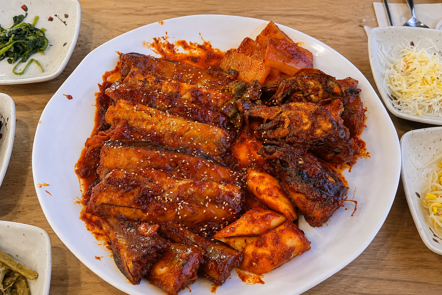 왕코다리조림 플레이스 완성 사진