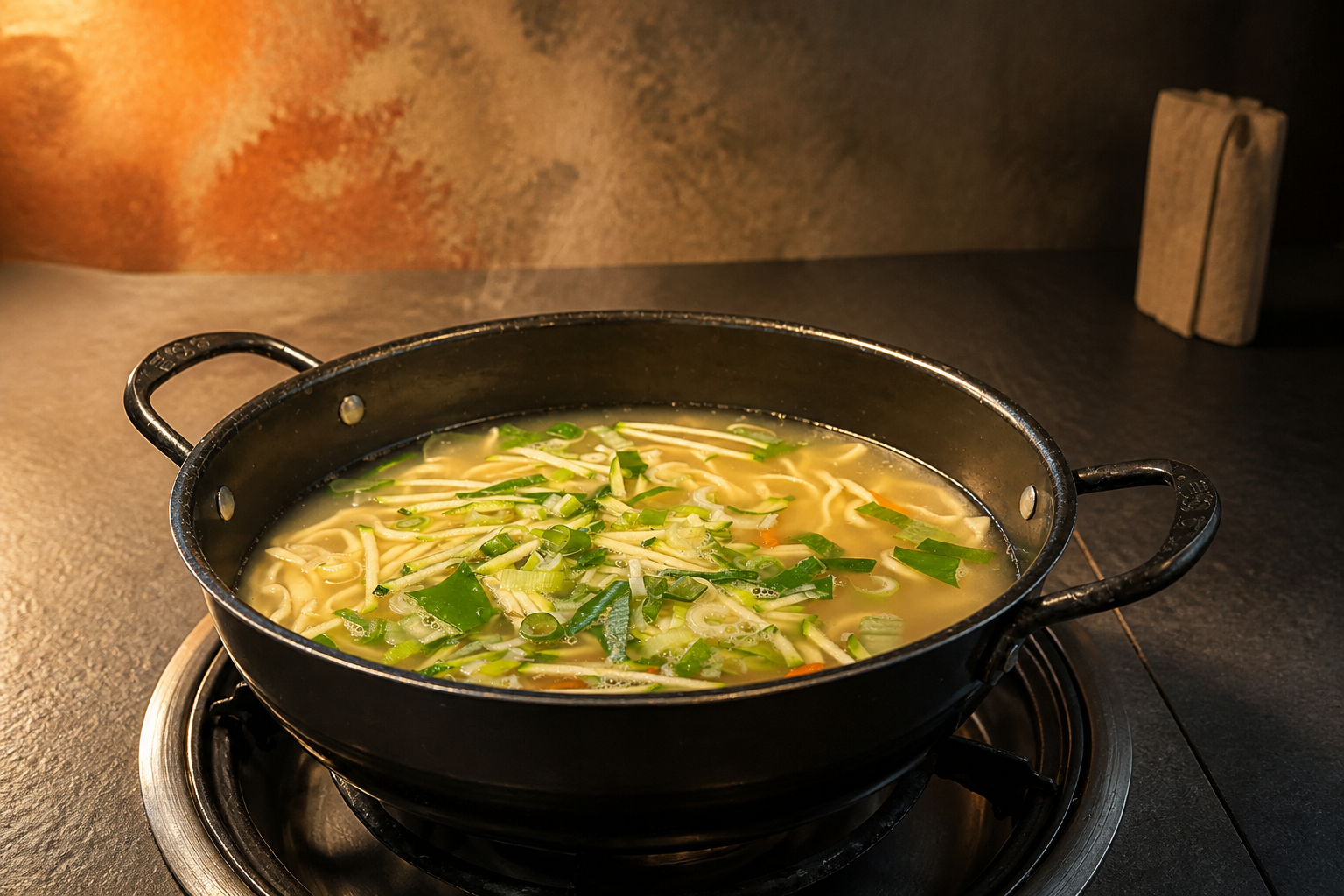 바지락 손칼국수 플레이스 완성 사진