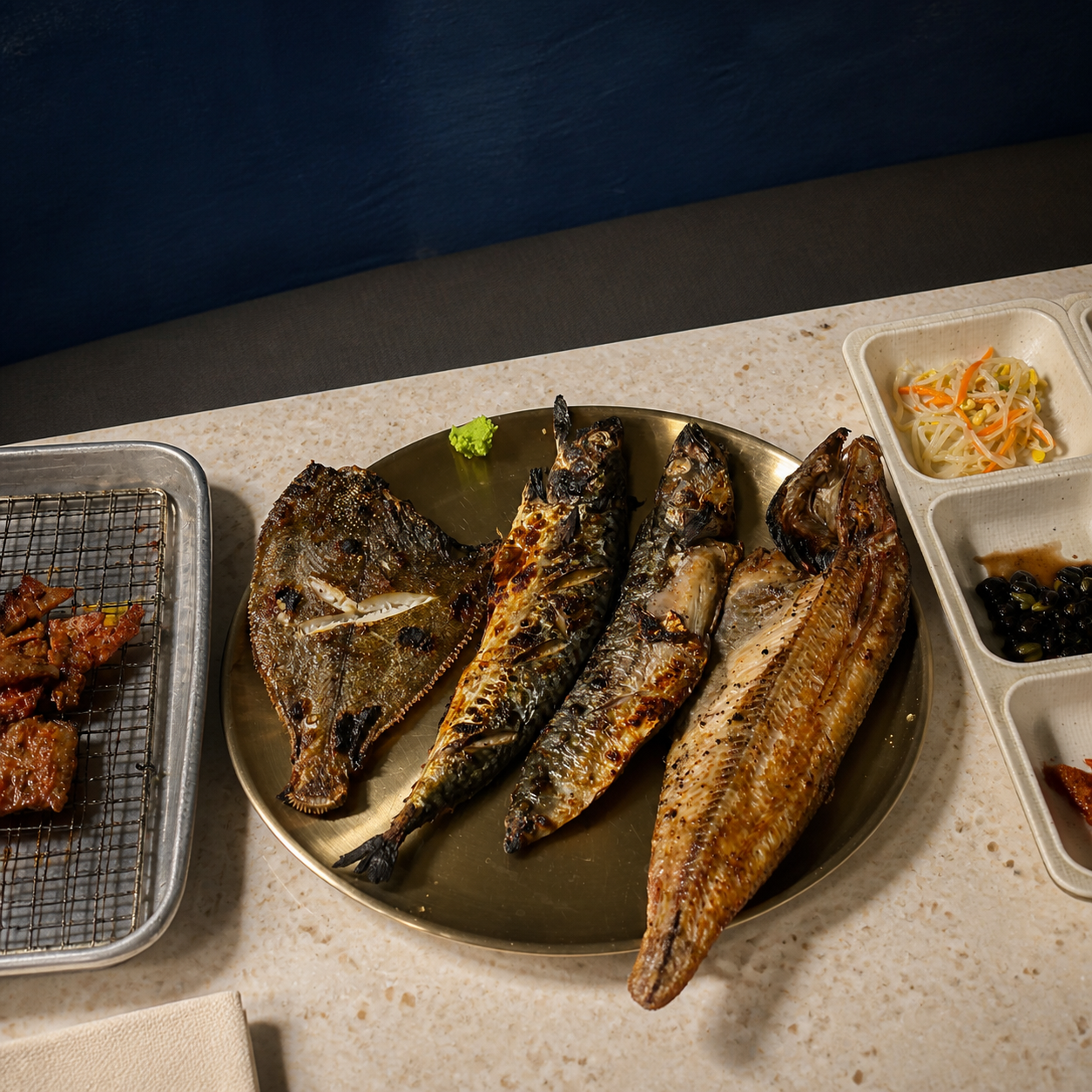 모둠 생선구이 플레이스 완성 사진