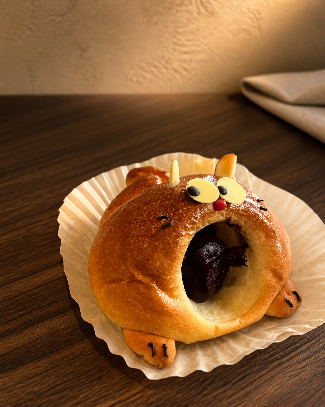 캐릭터 단팥빵 카페 완성 사진