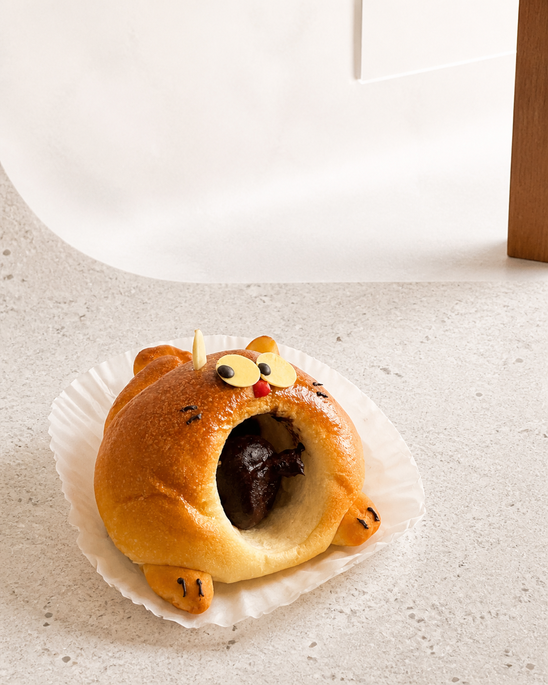 캐릭터 단팥빵 카페 완성 사진