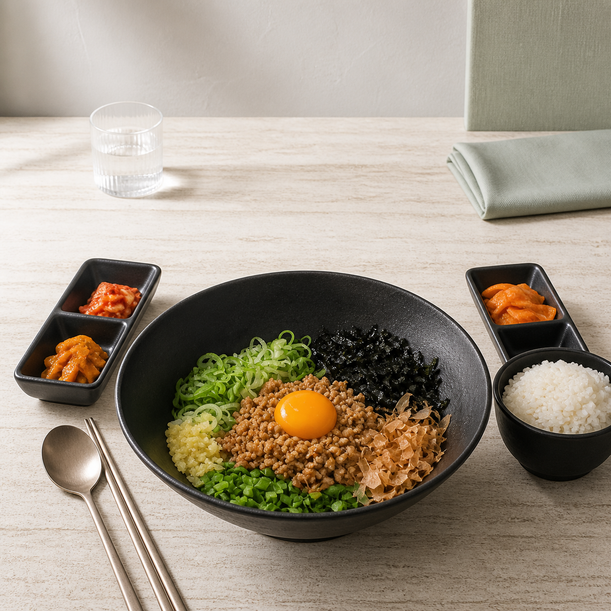 대만식 마제소바 플레이스 완성 사진