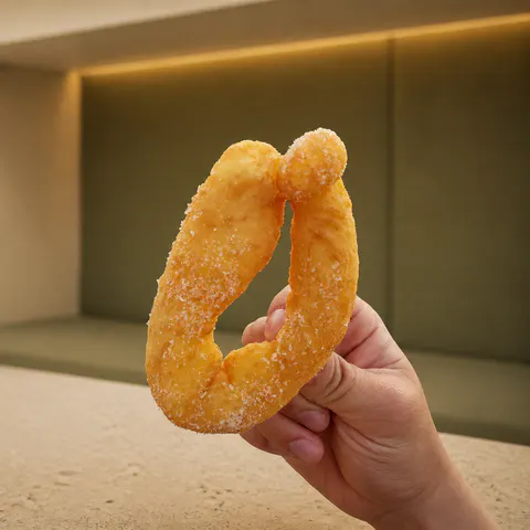 찹쌀꽈배기 카페 음식사진