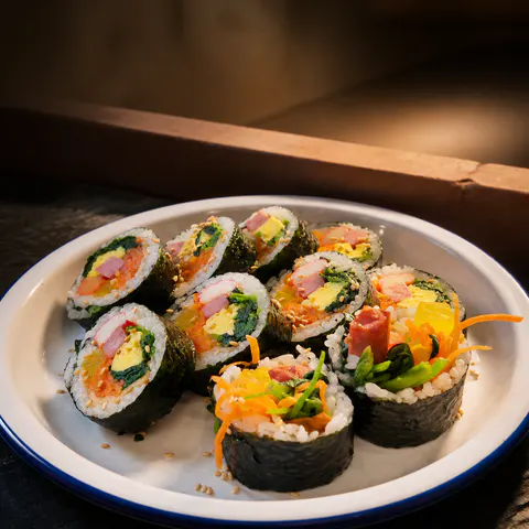 뽀삐김밥 플레이스 음식사진