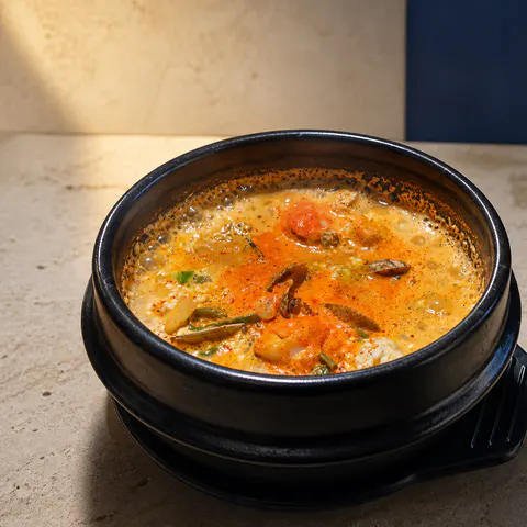 우리콩 바지락 순두부 매장·키오스크 음식사진