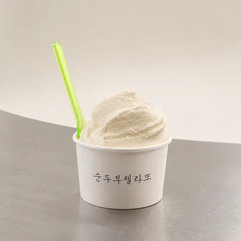 순두부 젤라또 카페 음식사진
